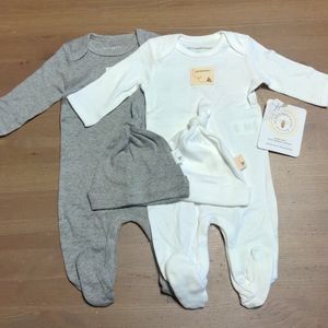 Burt's bees newborn outfits